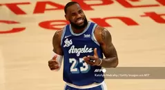 LeBron James, jugador de Los Ángeles Lakers