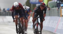 Remco Evenepoel y Egan Bernal Giro de Italia