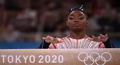 Simone Biles en los Juegos Olímpicos de Tokio