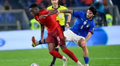 Italia y Suiza se enfrentaron en la Eliminatoria