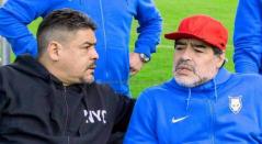 Diego Armando y Hugo Maradona
