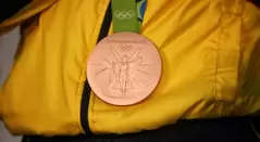 Medalla de bronce de los Juegos Olímpicos. 