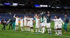 Jugadores de Real Madrid, clasificación a la final Champions League