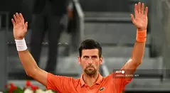Novak Djokovic avanzó a la cuarta ronda del ATP de Madrid por la lesión de Andy Murray.