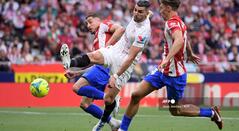 Atlético de Madrid vs Sevilla, Liga Santander 2022.
