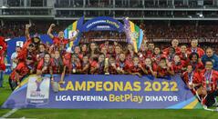 América de Cali Femenino - Campeonas Liga 2022