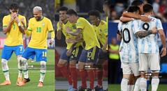 Brasil - Colombia - Argentina