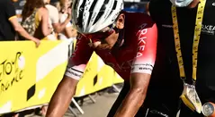 Nairo Quintana con el Arkea en una etapa del pasado Tour de Francia