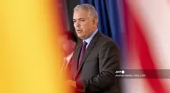 Iván Duque, hasta hace unos días presidente de Colombia