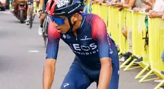 Egan Bernal en el Tour de Dinamarca 2022