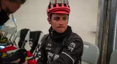 Esteban Chaves, ciclista del Education Firts en la Vuelta a España