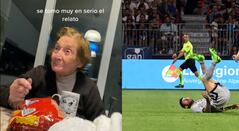 Messi y la imitación de su gol por una abuelita
