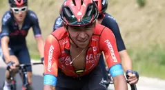 Santiago Buitrago, gregario de Míkel Landa en la Vuelta a España