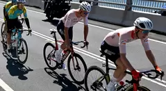 Mathieu Van der Poel en el Mundial de ciclismo