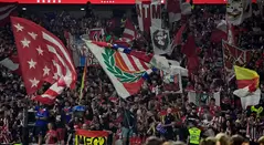Hinchas de Atlético de Madrid