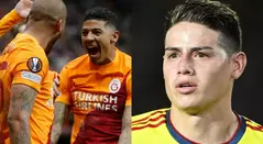 James descartado para el Galatasaray