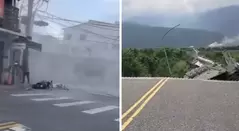 Videos del terremoto de Taiwán
