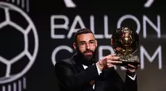 Benzema ganó el Balón de Oro