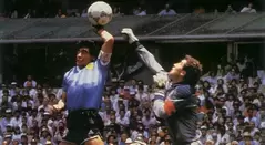 Maradona y 'La mano de Dios' - México 1986