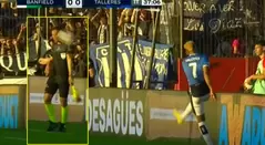 Pelotazo de Diego Valoyes en el Banfield vs Talleres