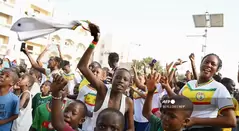 Fiesta en Senegal tras clasificar a octavos de final de Qatar 2022