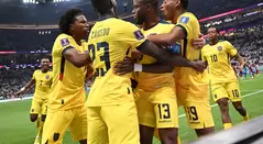 Jugadores de la Selección de Ecuador