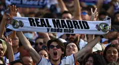 Hinchas del Real Madrid