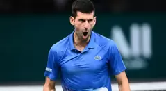Novak Djokovic en un Masters 1000