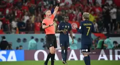 El reclamo de Griezmann tras las la anulación de su gol ante Túnez