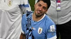El llanto de Luis Suárez tras la eliminación de Uruguay en Qatar 2022