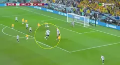 Gol de Messi en Argentina vs Australia del Mundial Qatar 2022
