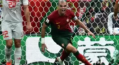 Pepe Portugal vs Suiza