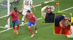 Periodistas españoles reaccionan a gol de Costa Rica