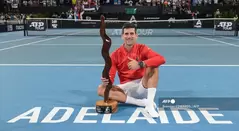 Novak Djokovic ganó el ATP 250 de Adelaida 2023