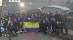 Deportivo Pasto vuelve a Colombia con ayuda de la Fuerza Aérea