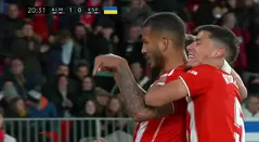 Gol de luis Javier Suárez con Almería