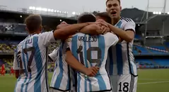 Argentina vs Perú, Sudamericano sub 20