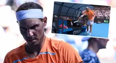 Rafael Nadal y su incidente en el Abierto de Australia 2023