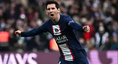 Lionel Messi le dio la victoria al PSG ante Lille