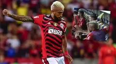 Show de Arturo Vidal en partido con Flamengo