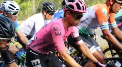 Esteban Chaves en los Campeonatos Nacionales de ciclismo