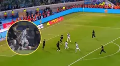 Video del gol 100 de Messi jugando para Argentina