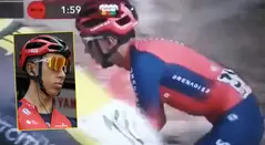 Egan Bernal en la etapa de la Vuelta a Cataluña 2023