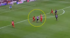 Gol de Nicolás Benedetti vs Toluca