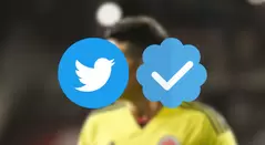 Twitter quita insignia azul