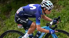 Einer Rubio, el mejor ciclista del Movistar en el Giro de Italia