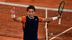 Casper Ruud en las semifinales del Roland Garros 2023