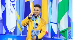 Jairo García sumó oro en el levantamiento de pesas de los Centroamericanos