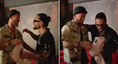 Sergio Ramos y Maluma