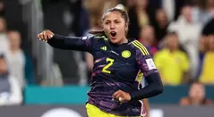 Manuela Vanegas, jugadora de la selección Colombia en el Mundial Femenino 2023